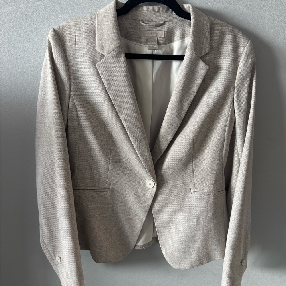 H&M Light Beige Blazer